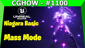 UE5.3 Niagara Basic | Mass Mode | #18