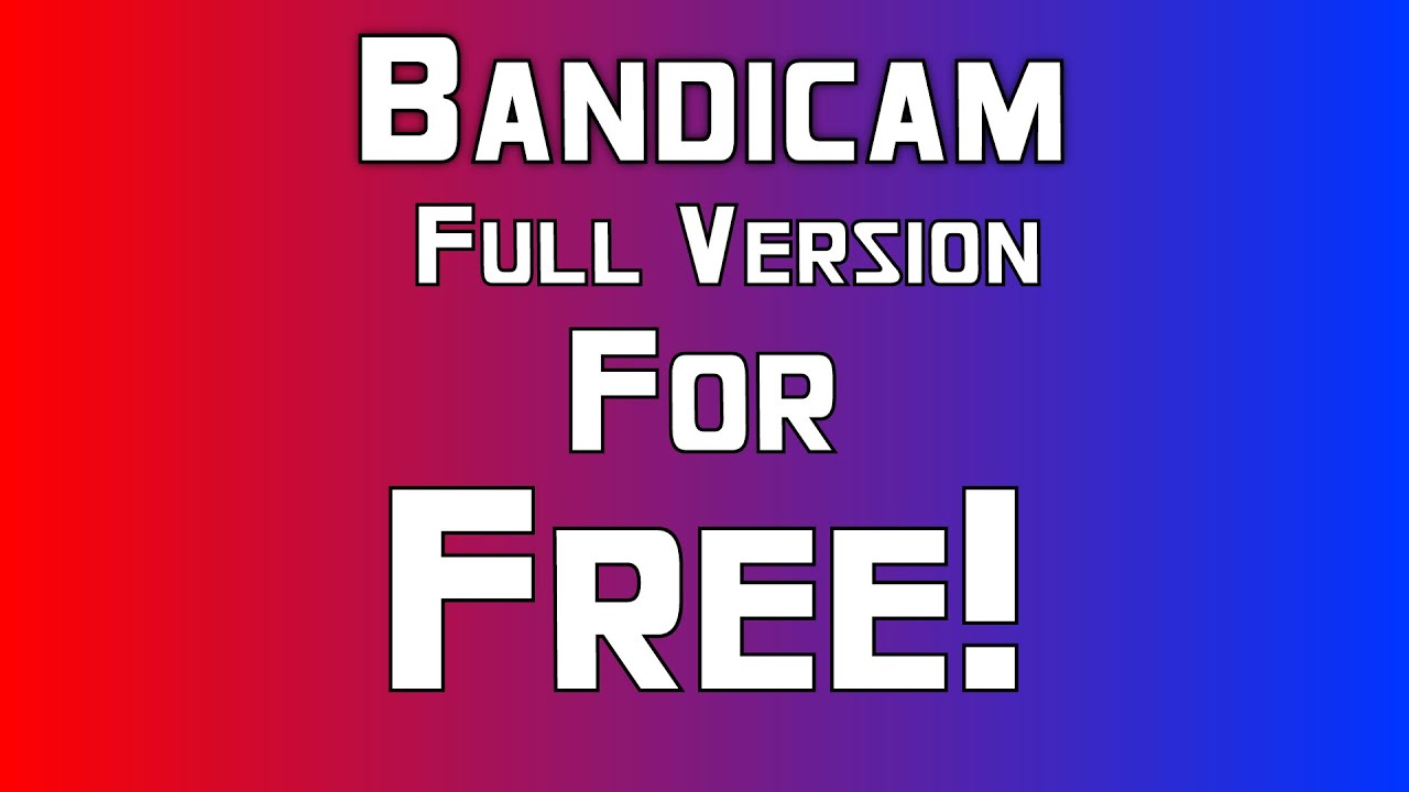 bandicam mediafire download full