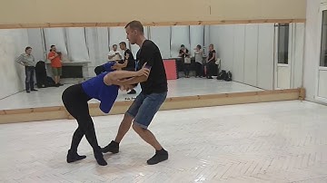 #DneprZouk  Alex & Julia Yakovenko  Demo Zouk