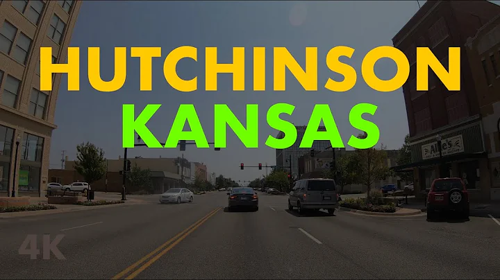 Cruising Hutchinson, Kansas (Reno County) (4k USA)