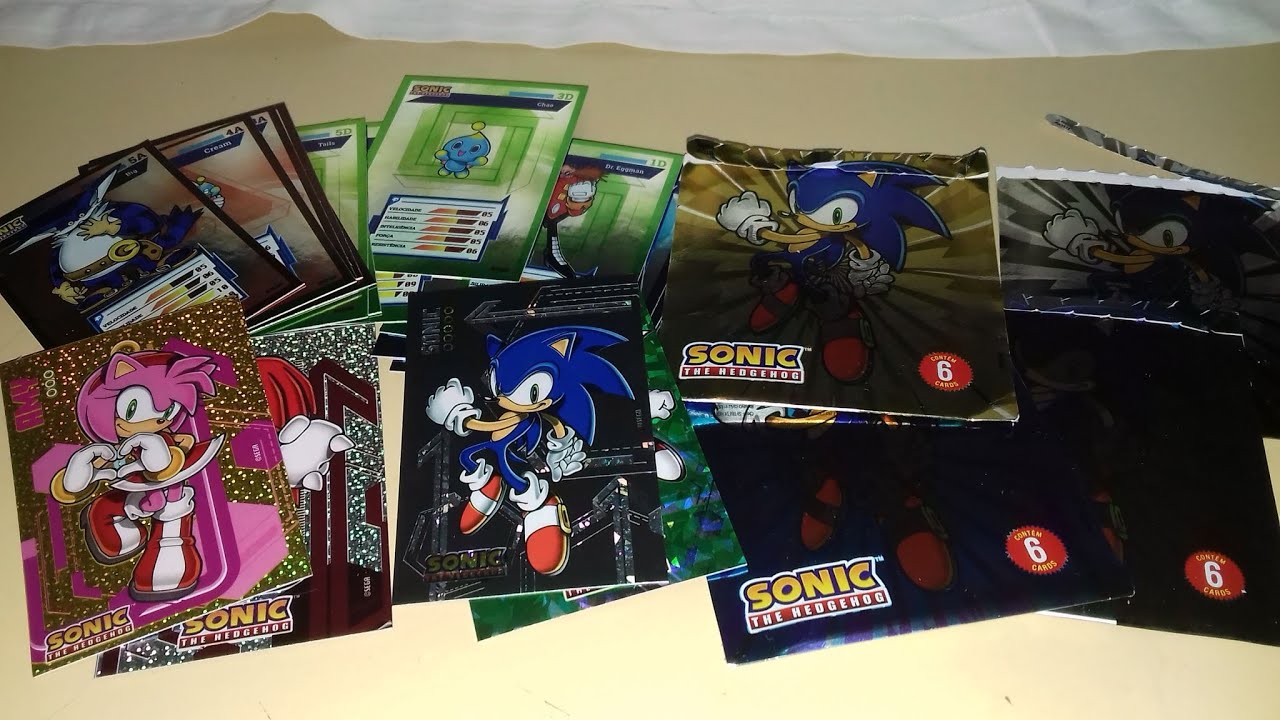 Bob's Play estreia com jogo de cartas do Sonic The Hedgehog