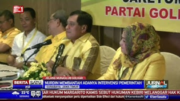Nurdin Halid Bantah Ada Intervensi Pemerintah di Munaslub Golkar