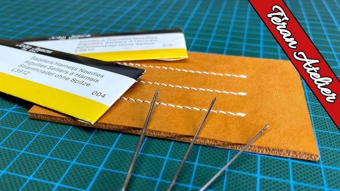 CHOOSE RIGHT NEEDLE SIZE FOR LEATHERCRAFT 