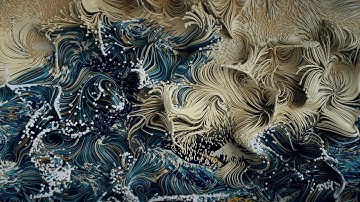 Particles of GREAT WAVE