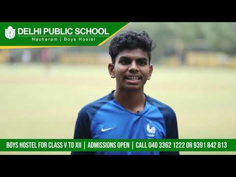 Rahul || Student Speaks || Delhi Public School Nacharam