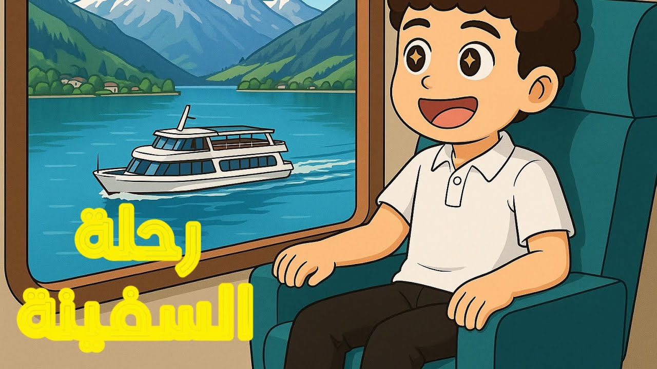 “بحيرة زيل 😍🌊 ||| برد ❄️ ||| مغامرة سفينة الباسل 🛶✈️
