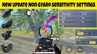 🤔 New Update 0.19.0 Best Non Gyaro Sensitivity Settings | PUBG MOBILE LITE | Rahu Gaming ||