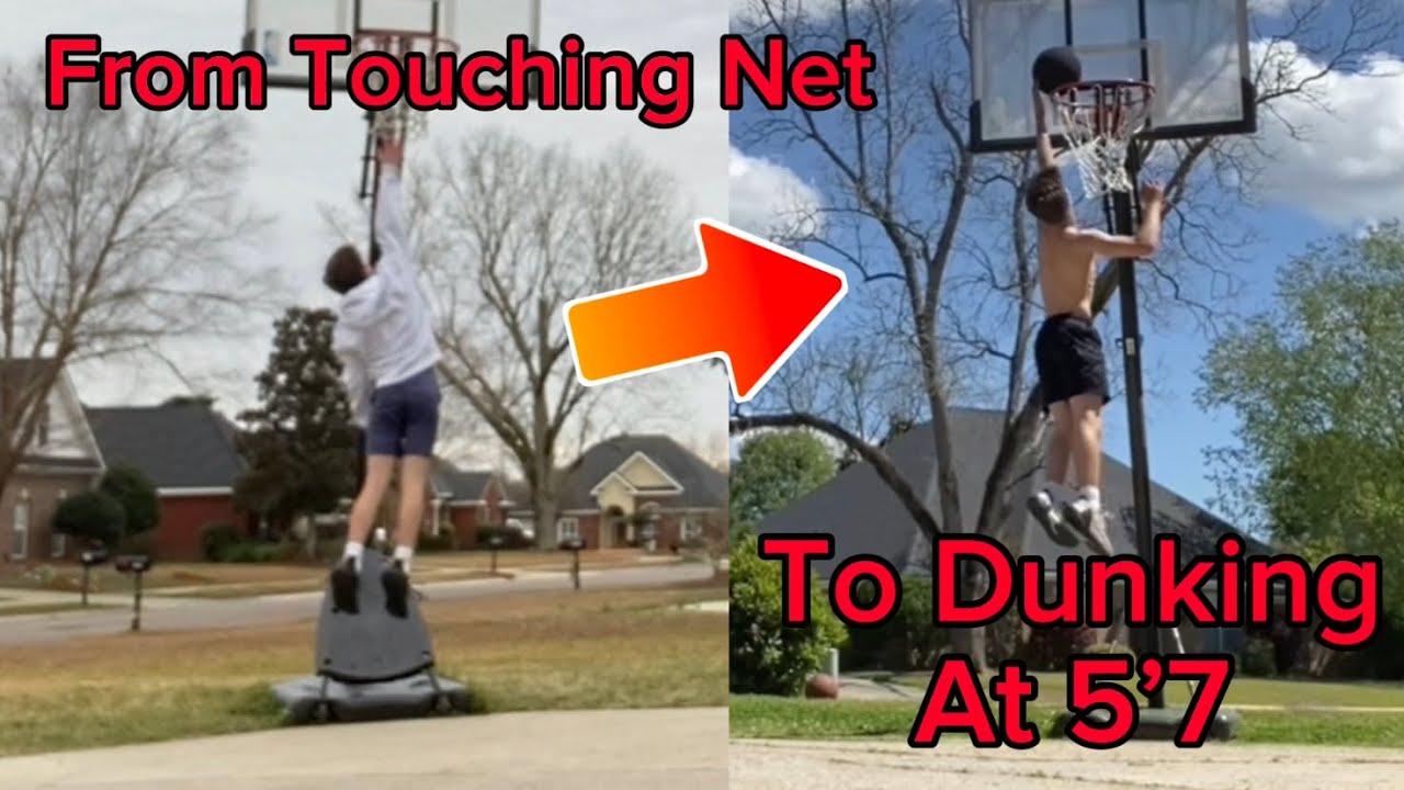 5’7 15 Year Old’s Road to First Dunk - YouTube