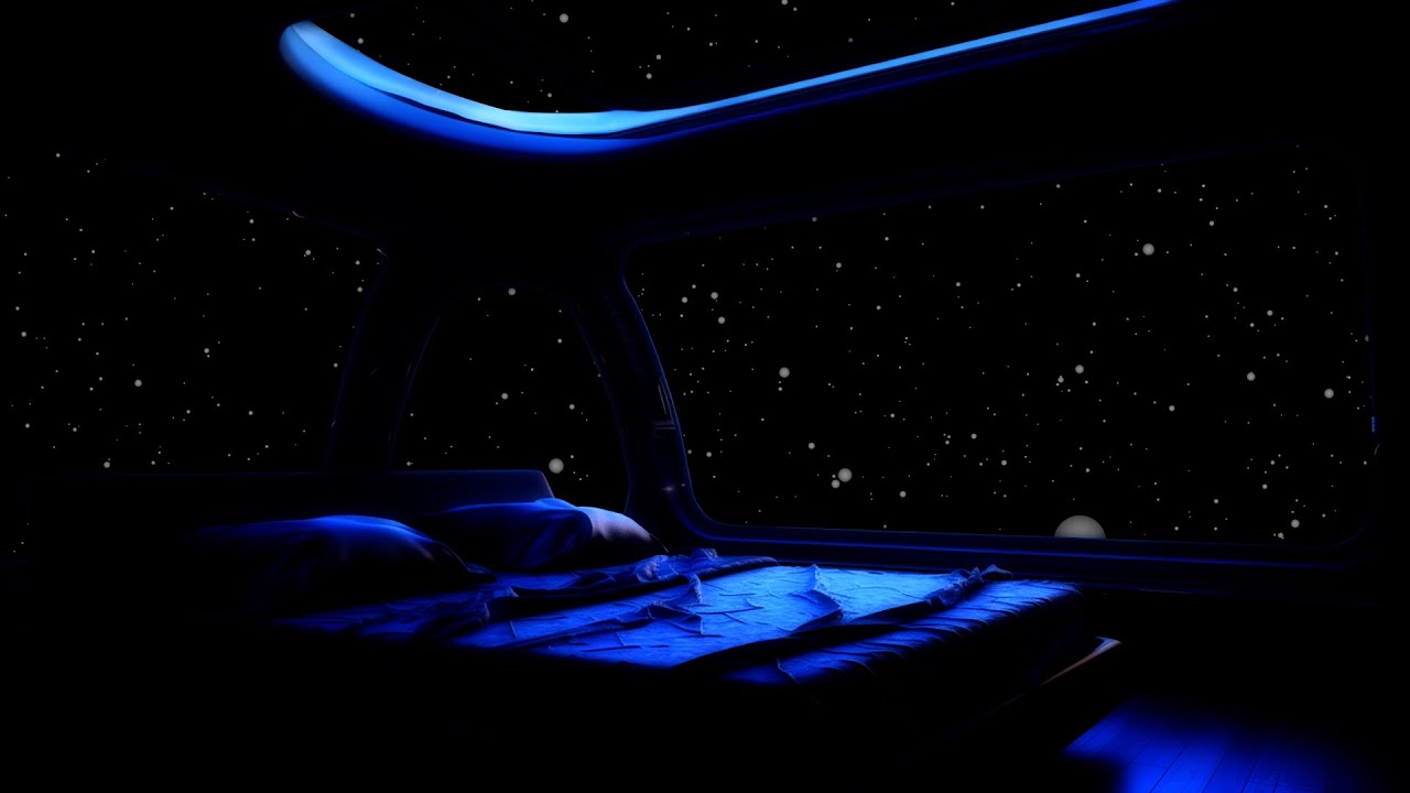 Cosmic Comfort | Experience Brown Noise In Your Space Bedroom | Sleep ...
