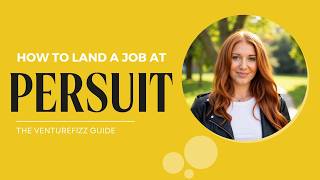 How to Land a Job at PERSUIT
