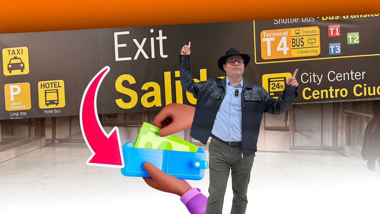 ✈️ ¿CÓMO SALIR DEL AEROPUERTO DE MADRID? 🚕 GUÍA COMPLETA | TODOS LOS MEDIOS DE TRANSPORTE Y COSTOS