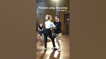 Thumbnail of Improvised west coast swing: Macarena 😂 They showed the DJ 👌 Lauren Jones & Tzi Yi Wee #dance