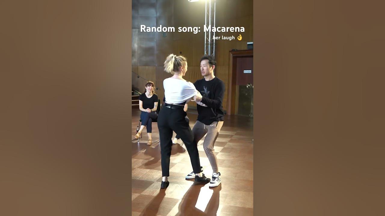 Improvised west coast swing: Macarena 😂 They showed the DJ 👌 Lauren Jones & Tzi Yi Wee #dance