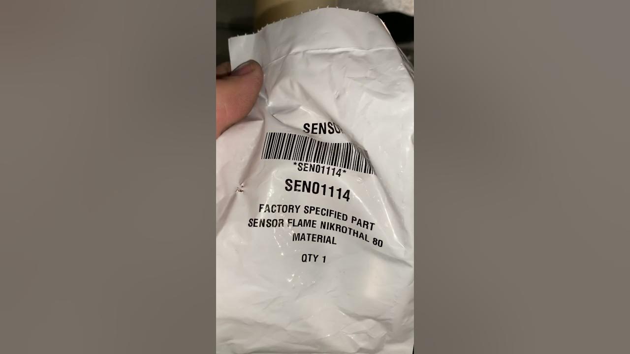 Trane furnace flame sensor replacement YouTube