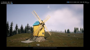 [ME.RROR_3D Asset] Meelase Windmill | Unreal Engine 5 | Using ME.RROR