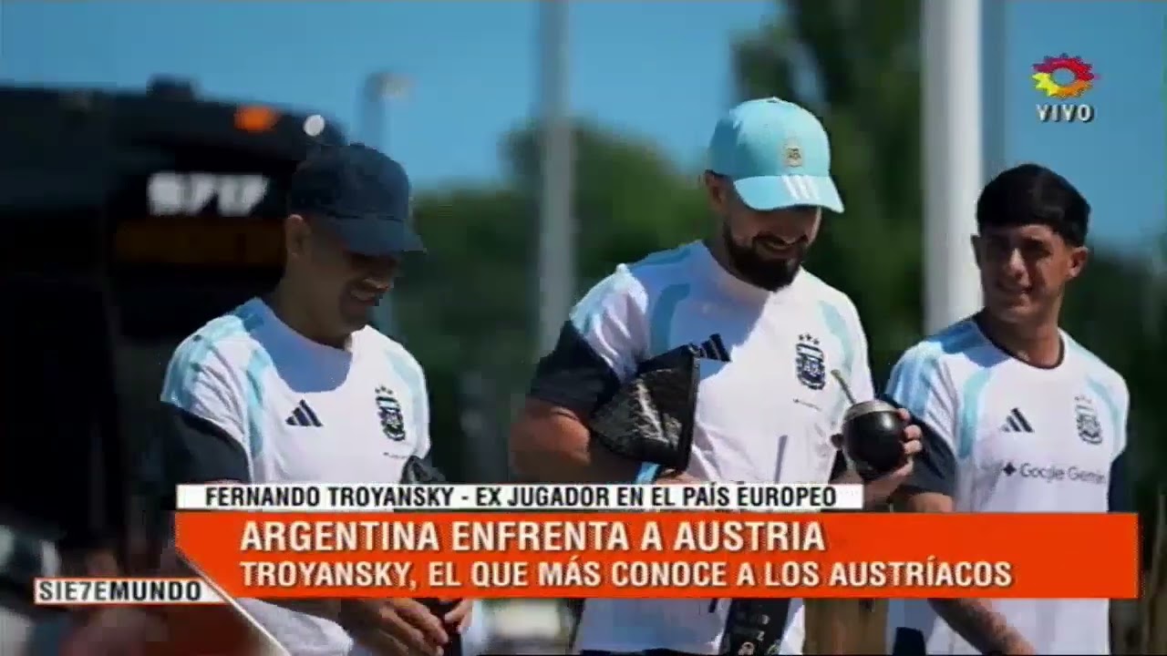 Fernando Troyansky palpitó el partido de Argentina y Austria
