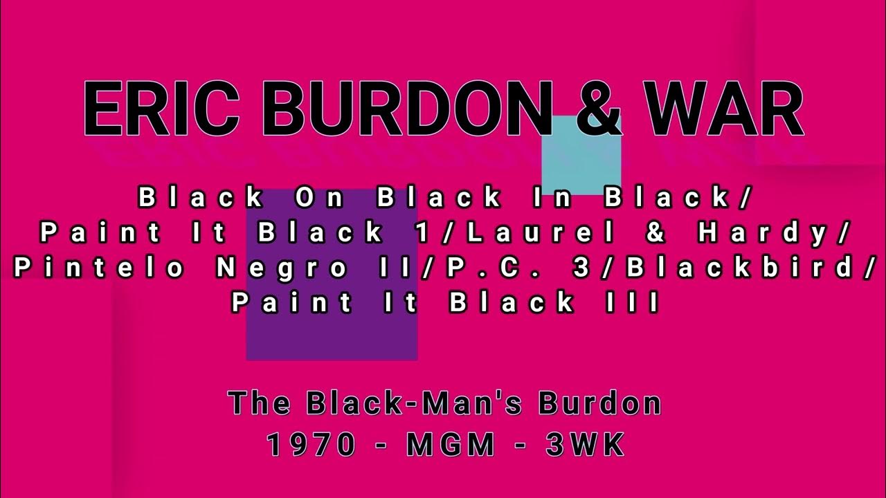 ERIC BURDON & WARPaint It Black Medley... (vinyl) YouTube