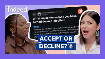 Should I Accept This Job Offer? 🤔 Career Coach Explains | Indeed