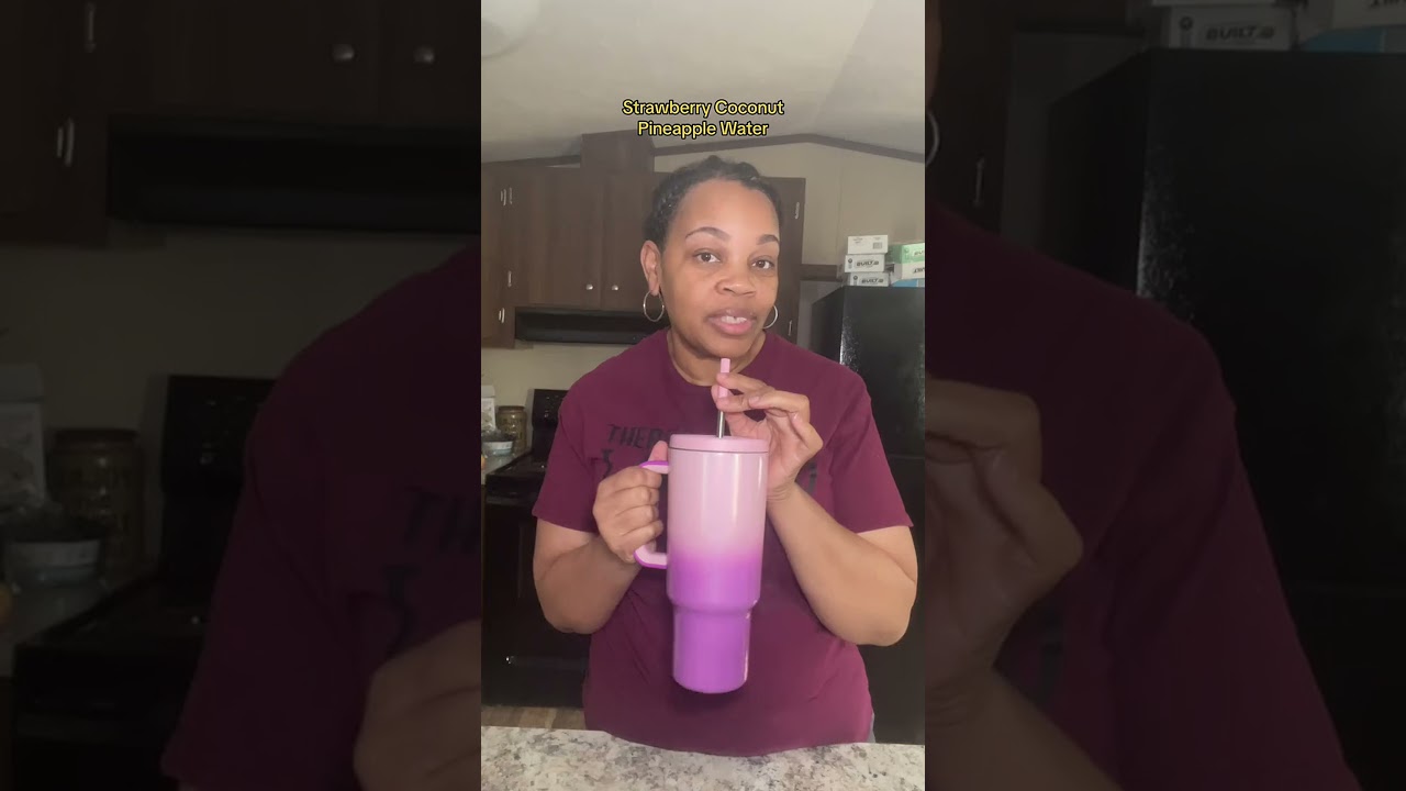 Tropical flavored water delight 