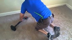 An easy way of installing carpet in your bedroom with 3 easy to tools