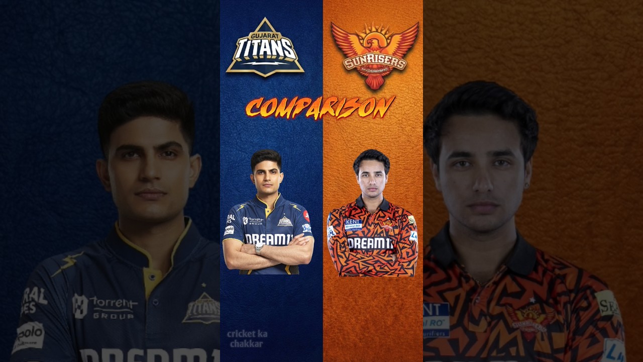 Gill vs Head? Rashid vs Zeeshan? GT vs SRH Playing 11 Comparison 2026! 