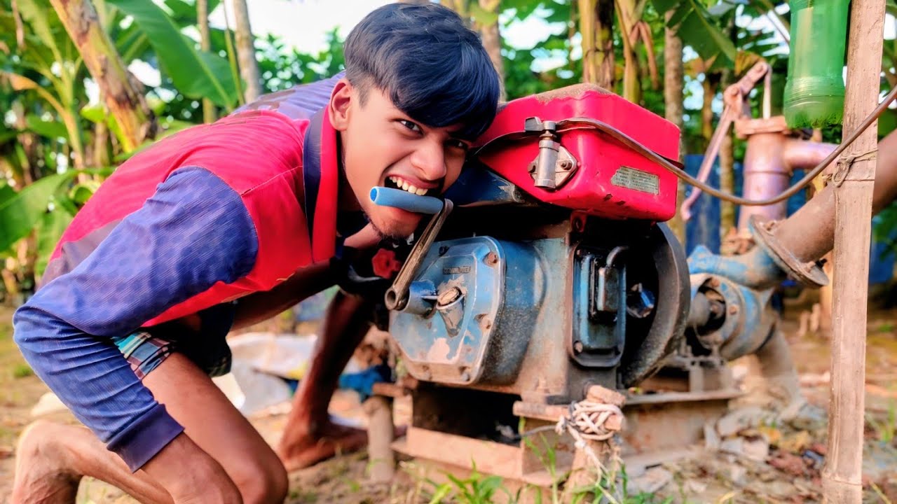 Diy Tractors Mini Well Water Pumps Disel Ingine State Best Way Machine State Full Process 