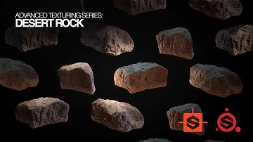 Texturing for Film and Games | Desert Rock | Substance Painter