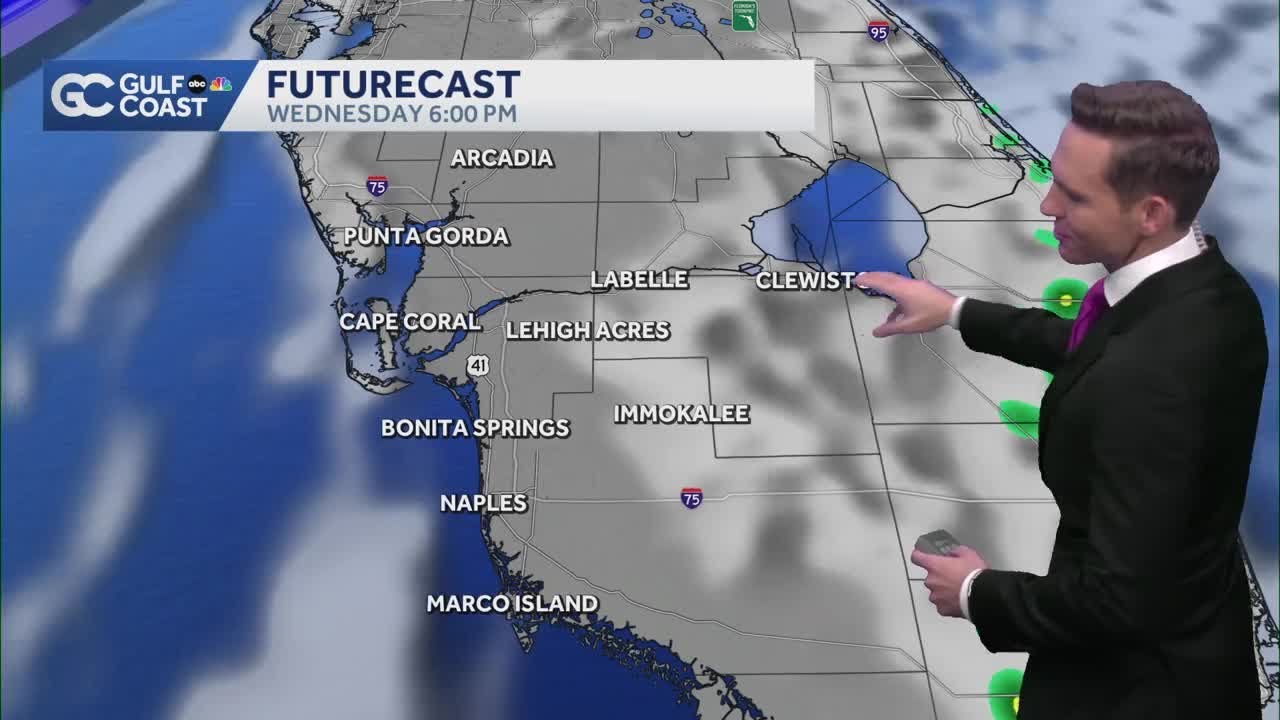 Strong cold front moves through Southwest Florida Wednesday night - YouTube