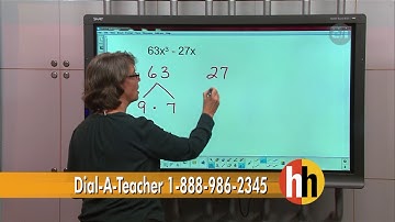 Homework Hotline: Factor Trees