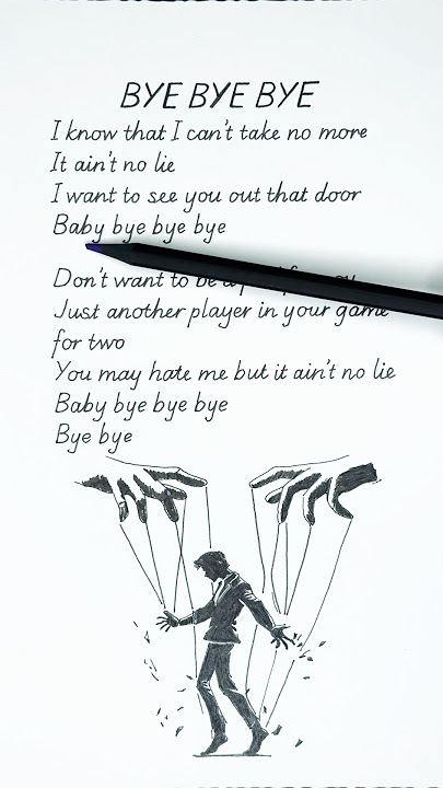 🎵 NSYNC – Bye Bye Bye (Lyrics & Subtitles) 💔✨