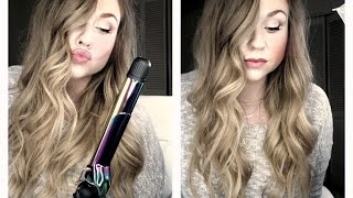 How to Curl your Hair//Tutorial with XL Curling Iron plus dry shampoo//Great for long hair!!!