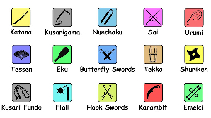 Every WEAPONS Used In Martial arts Explained In 8 Minutes