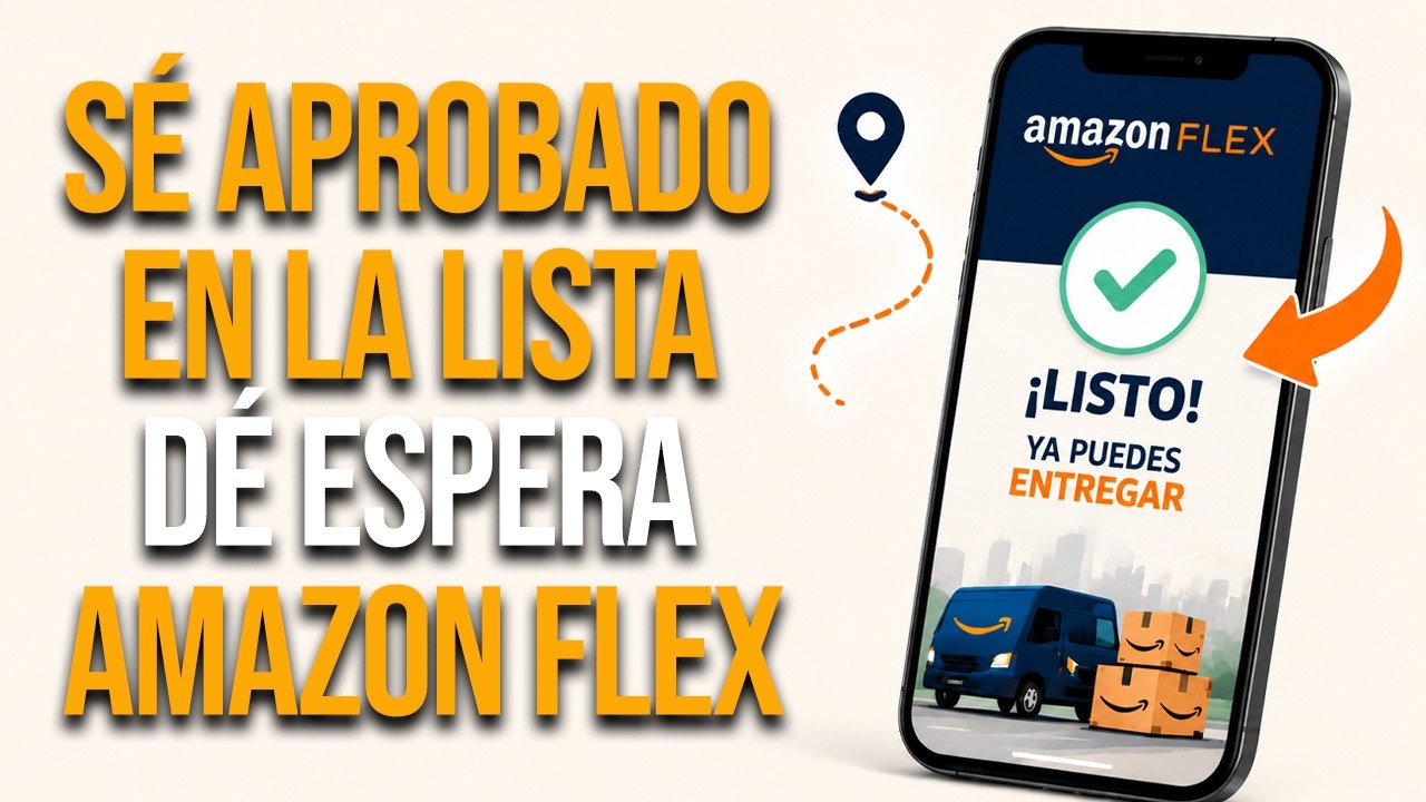 Cómo salir de la lista de espera en Amazon Flex