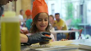 Taller infantil d&#39;hamburgueses al Mercat de Sants