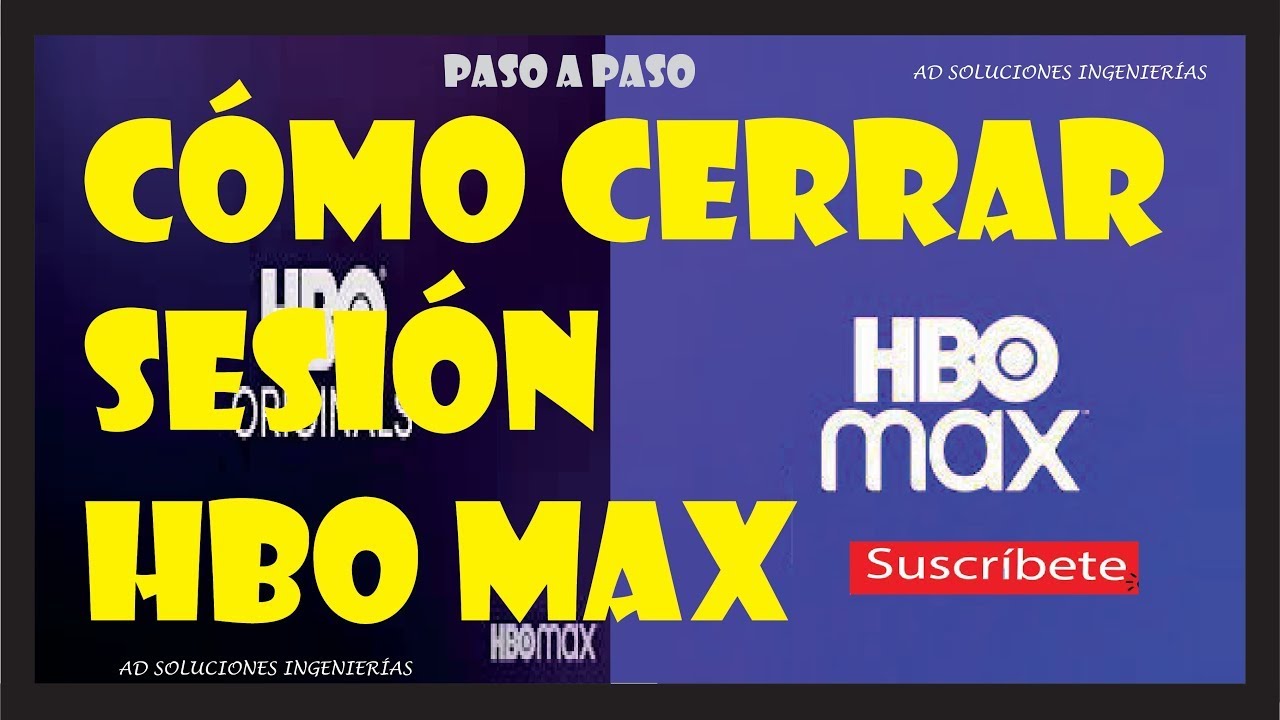 CÓMO CERRAR SESIÓN DE HBO MAX - YouTube