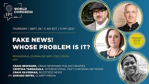 Fake News! Whose Problem is it?  (IPIWoCo 2020)