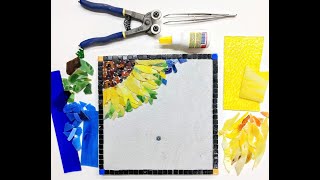 Sunflower Mosaic Kit ~  Beginner Tutorial