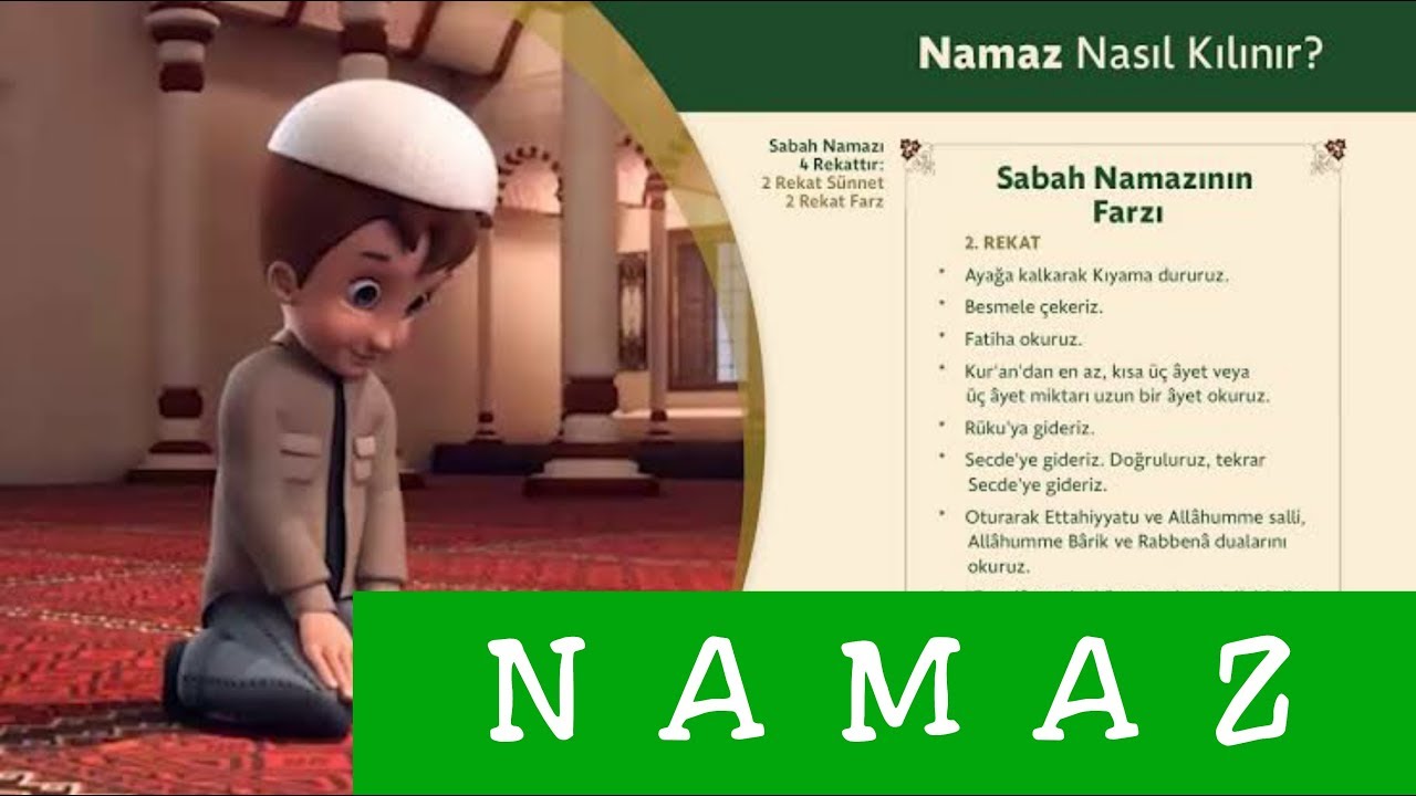 5 Vakit Namaz nasıl kılınır AYRINTILI ANLATIM - YouTube
