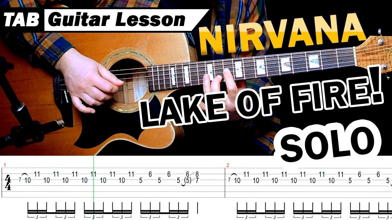 Cifra de Nirvana - Lake of Fire PDF