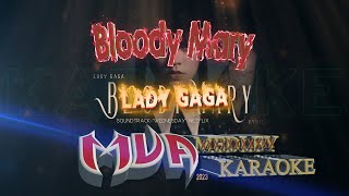 Bloody Mary karaoke version | Lady Gaga