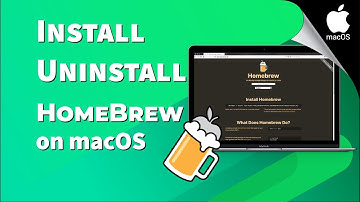 How to Install and Uninstall Homebrew on macOS devices | macOS Catalina