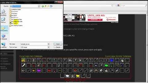 How to get a free runescape cursor!