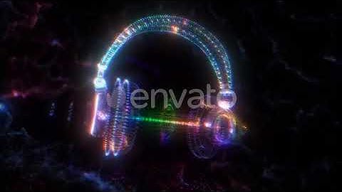 Futuristic Headphones VJ Loop | Motion Graphics - Envato elements