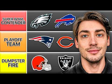 Ranking All 32 NFL Teams on a Tier List
