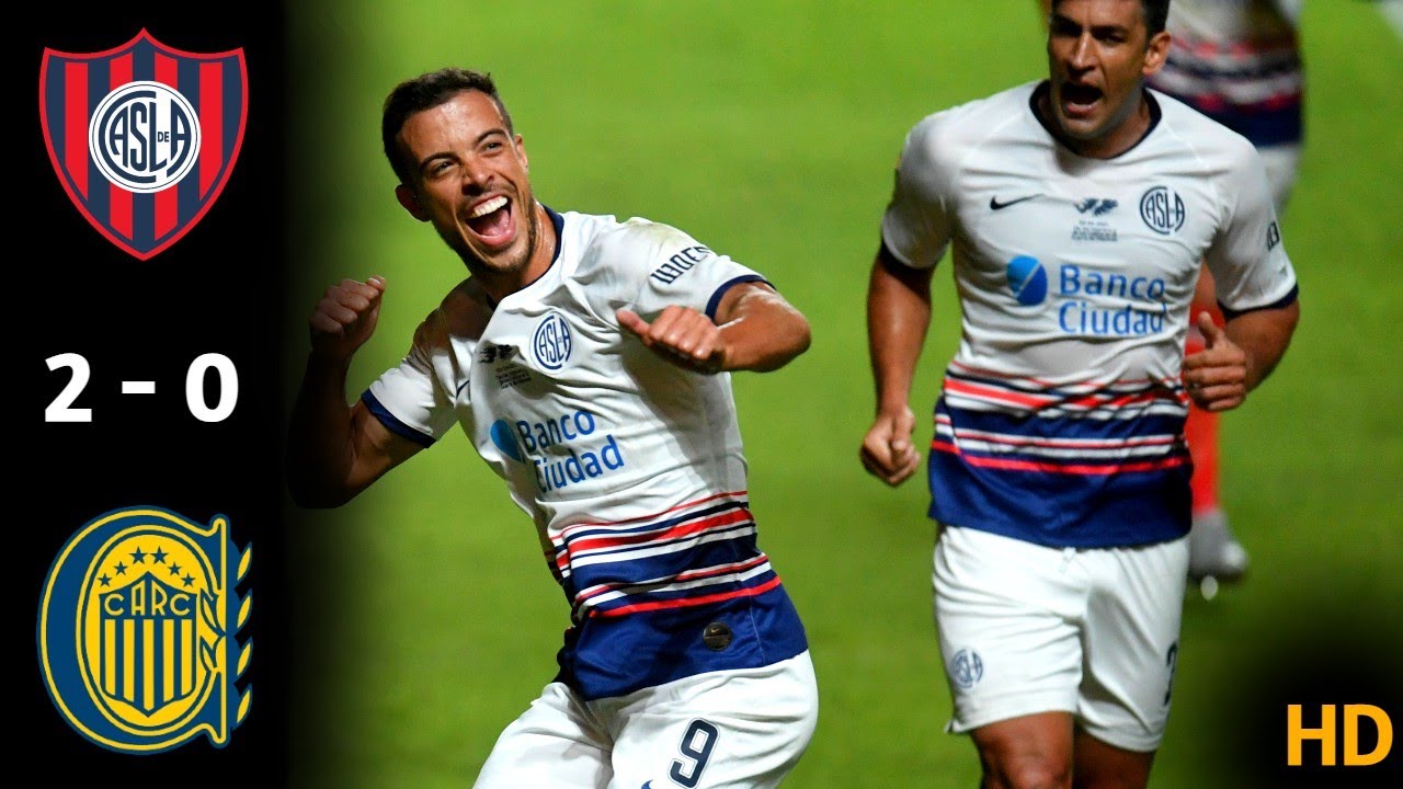 Resumen de San Lorenzo vs Rosario Central (2-0) | Fecha 8 | Grupo A ...