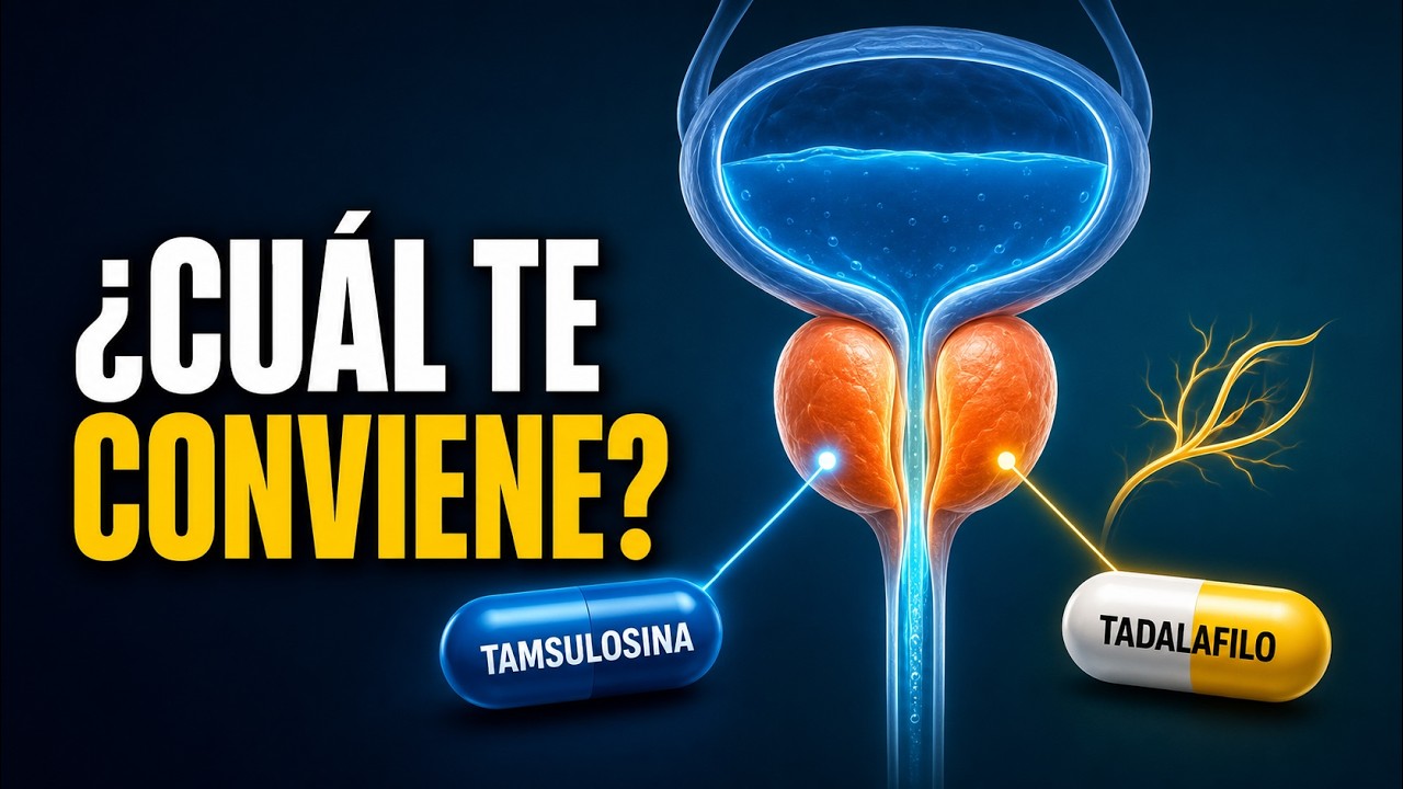 Tamsulosina o tadalafilo: Cuál se usa para orinar mejor y en qué casos
