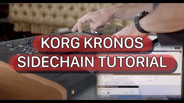 Korg Kronos Tutorial for Sidechaining in a Live or Studio Situation incl. free Patch Download