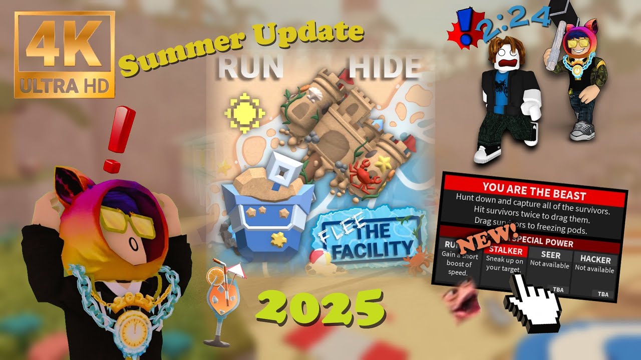 POV It's Flee The Facility Summer Update 2025! What's new?! & Lots of ...
