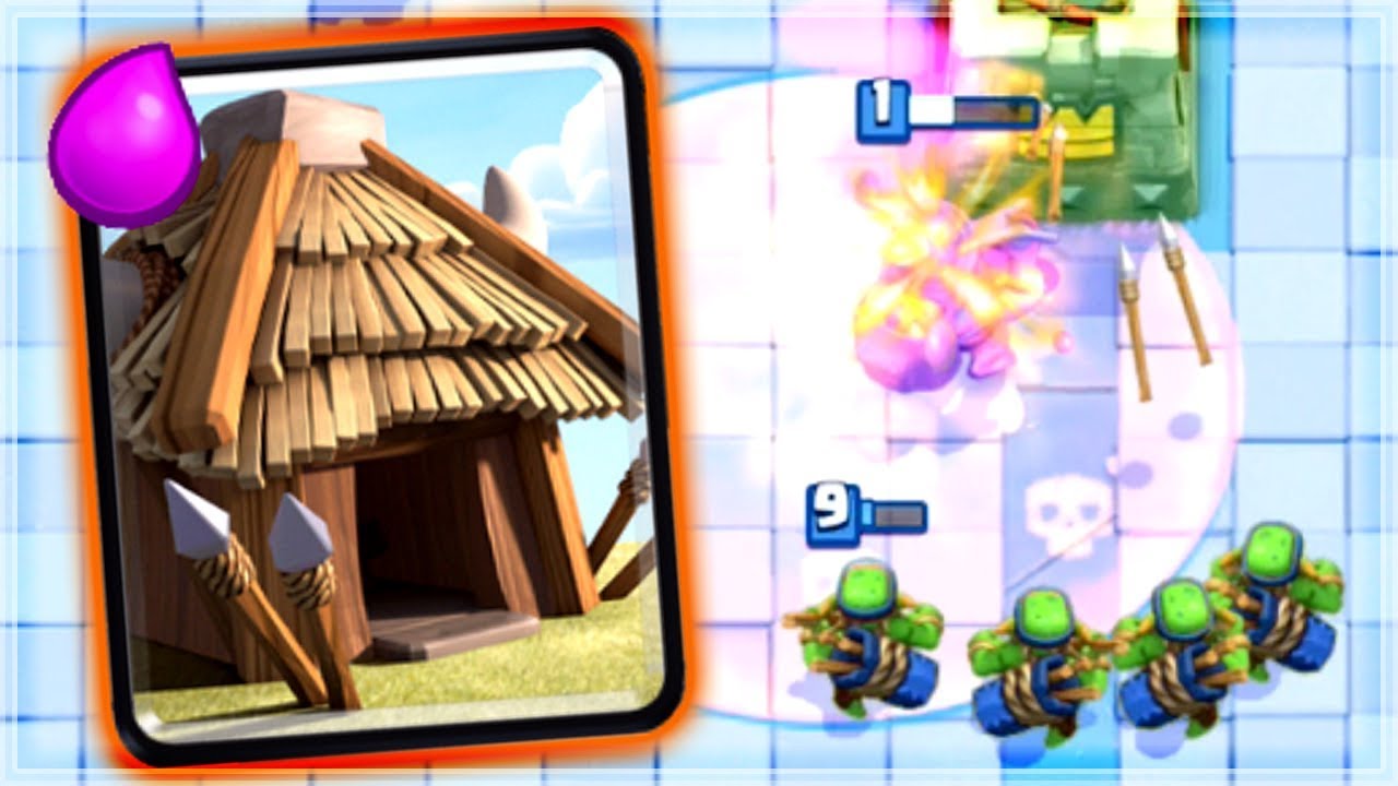 Clash Royale - GOBLIN HUT?! Amazing Deck - YouTube - Goblin Hut Deck Clash Royale