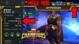 MARVEL CONTEST OF CHAMPIONS MODDED APK 18.0.0 [NO ROOT] screenshot 1